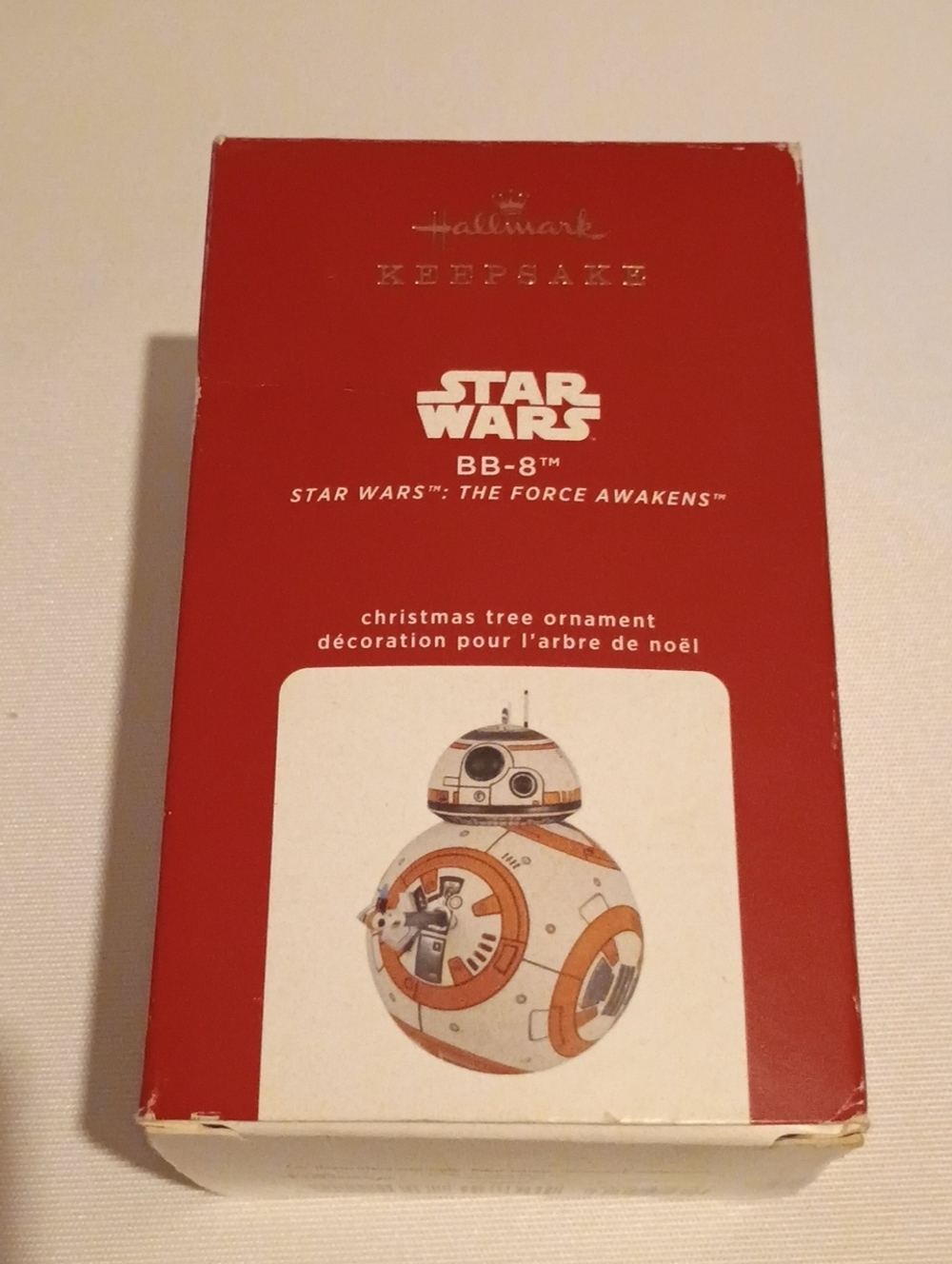Hallmark Keepsake 2020 Star Wars BB-8 Ornament- The Force Awakens